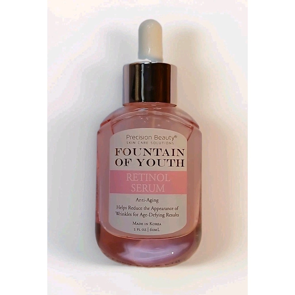 Precision Beauty Fountain of Youth Retinol Serum Anti-Aging K-Beauty 2 oz